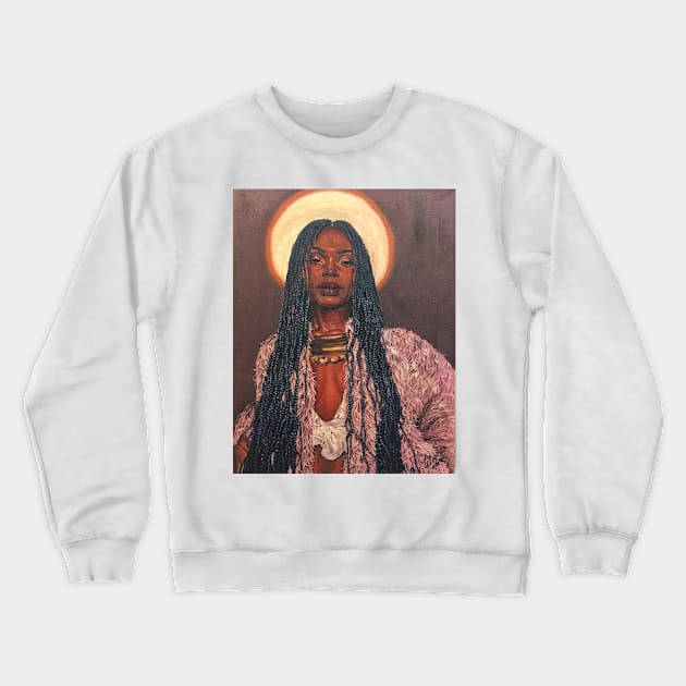 Divine Feminine Energy Crewneck Sweatshirt by Mod Art